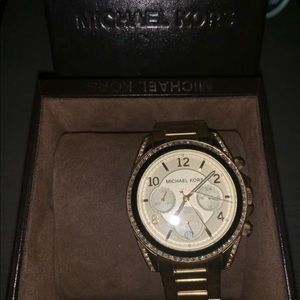 Womens Gold Michael Kors Watch